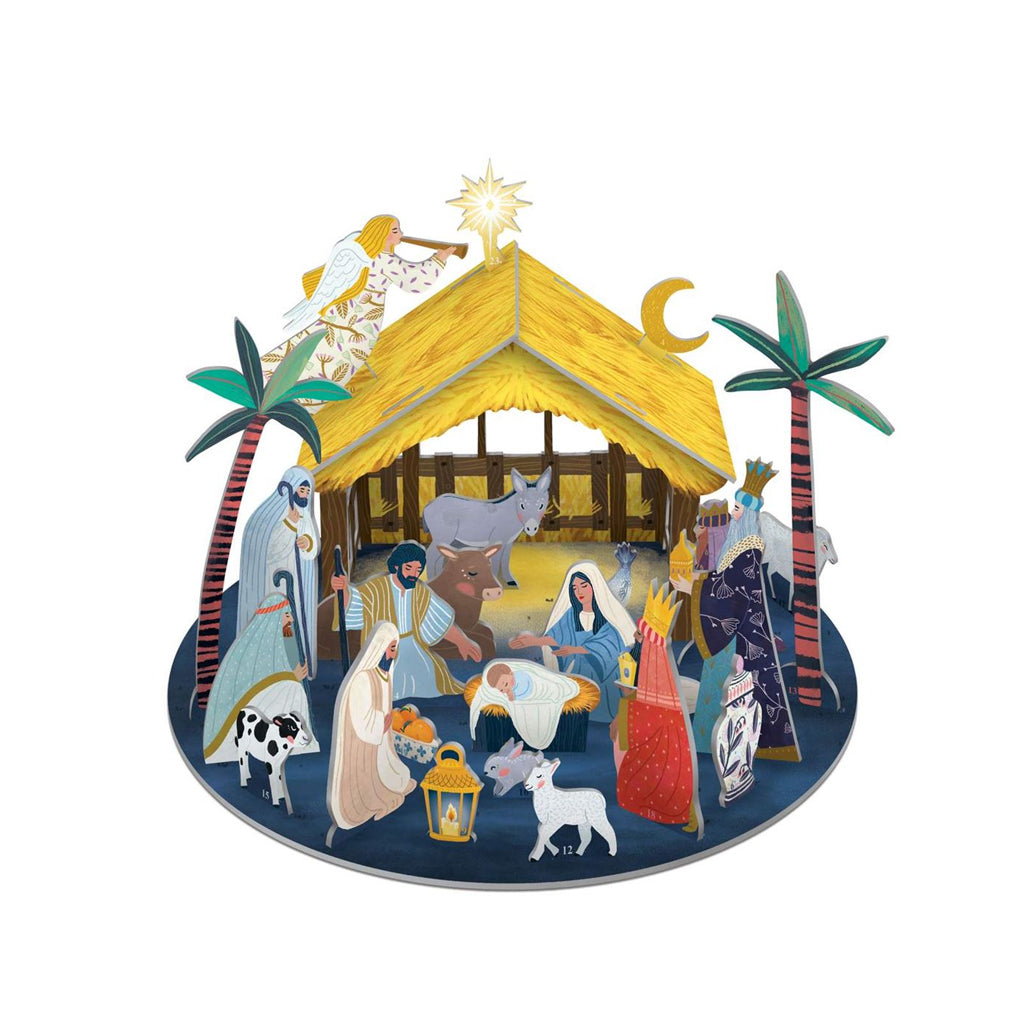 Pop & Slot Away in a Manger Advent Calendar