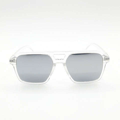 Silver Aviator Sunglasses - GL258