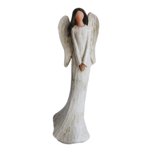 Angel with Rustic Texture Hands Together