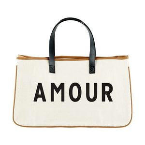 Amour Canvas Tote