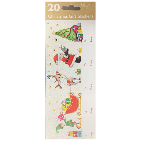 Christmas Gift Stickers