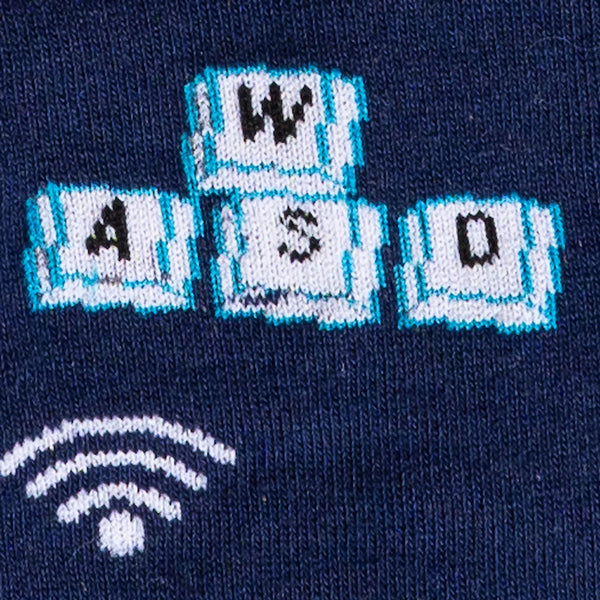 Life In The Fast LAN Men's Crew Socks