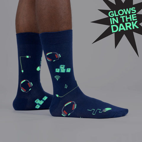 Life In The Fast LAN Men's Crew Socks