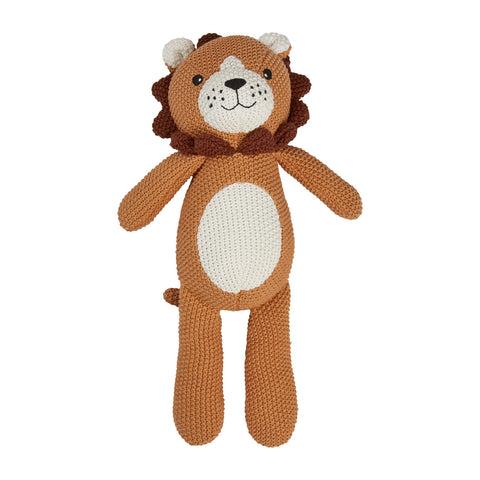 Lenny the Lion Knitted Toy