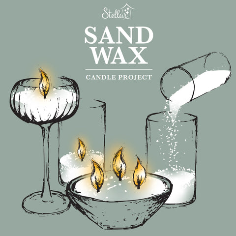Sand Wax Candle Project