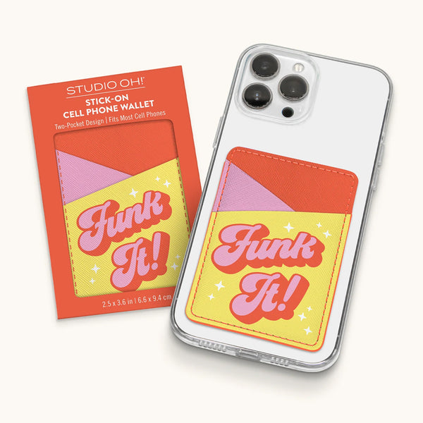 Stick-On Cellphone Wallet - Funk It!
