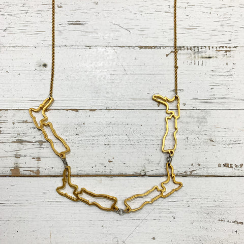 Call New Zealand Home Necklace