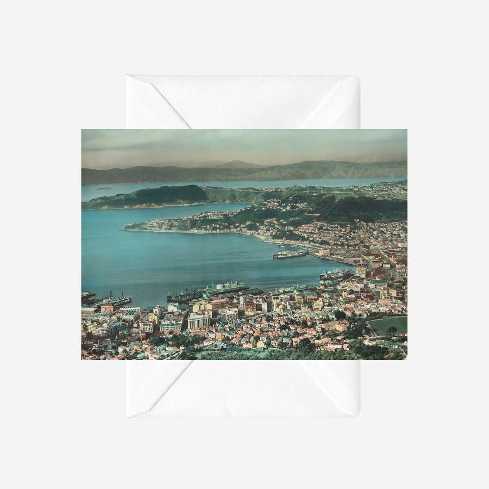 Wellington City, Whites Aviation - Greeting Card