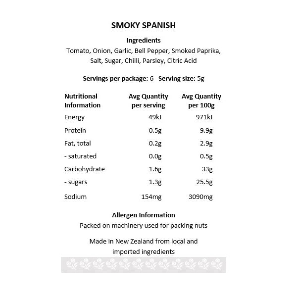 Smoky Spanish Dip Mix