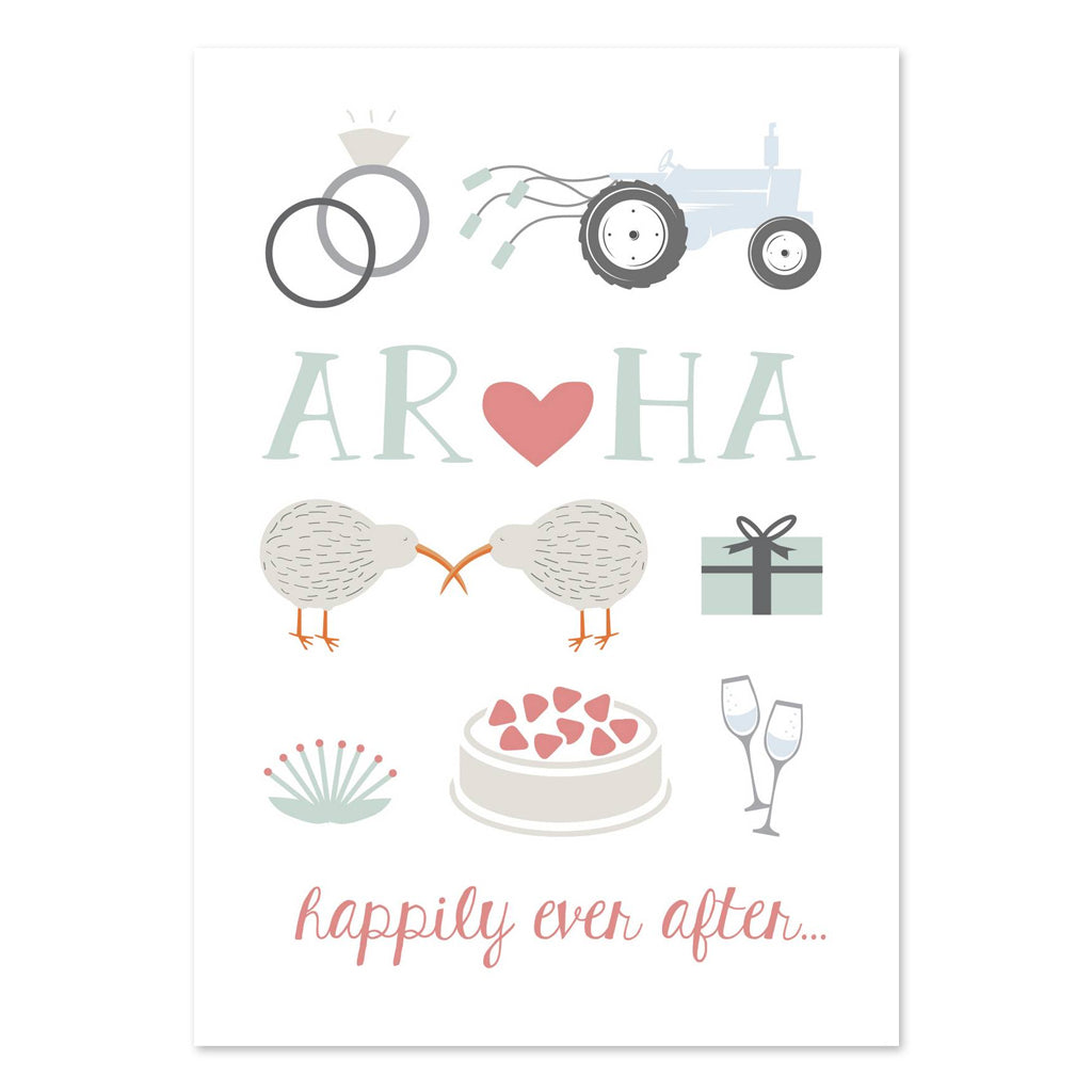 Aroha Happily Ever After - Greeting Card