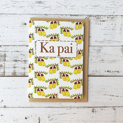 Ka Pai - Greeting Card