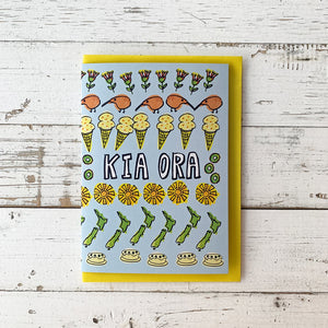 Kia Ora - Greeting Card