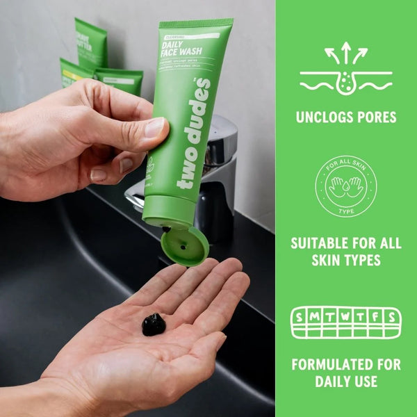 Daily Face Wash with Activated Charcoal