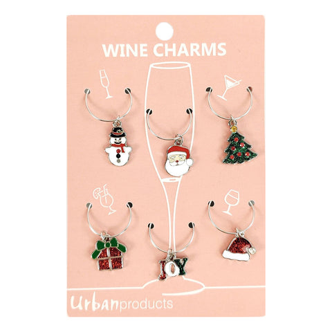 Christmas Wine Glass Charms