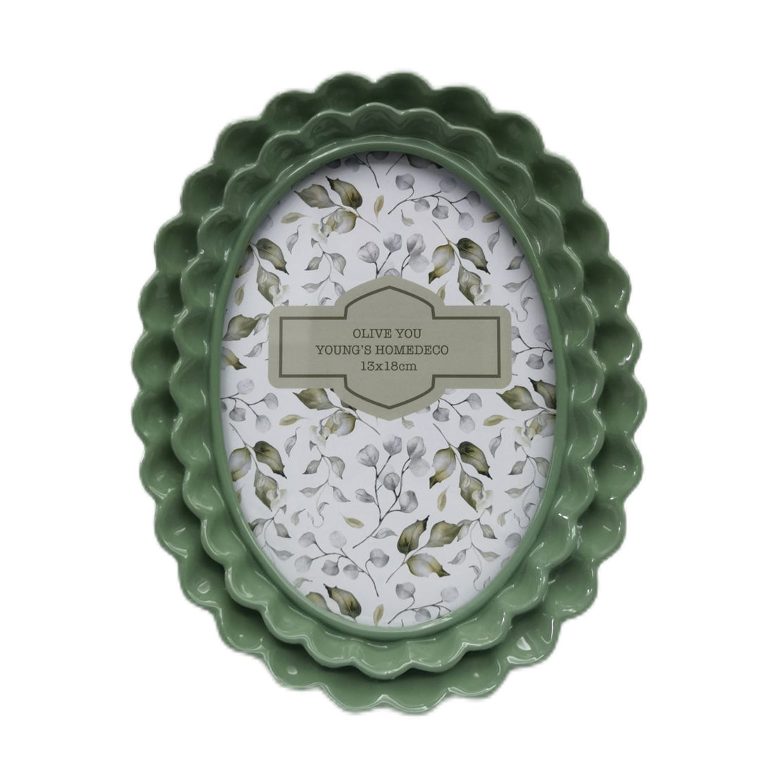 Lotti Petal Oval Picture Frame