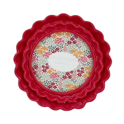 Lotti Petal Round Picture Frame