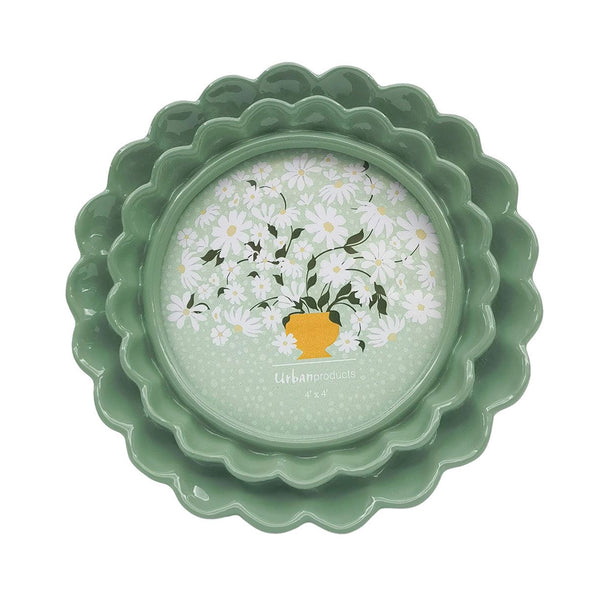 Lotti Petal Round Picture Frame