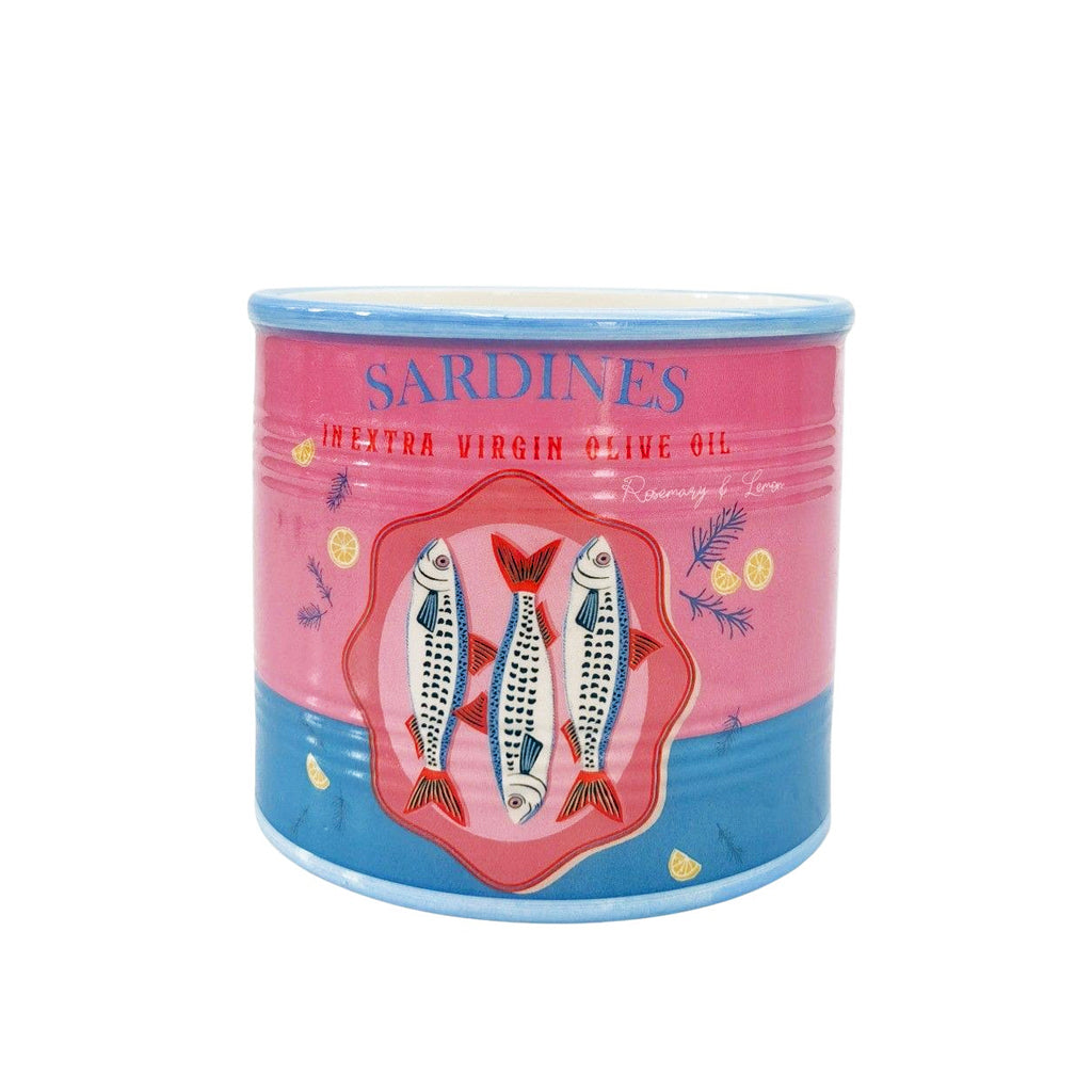 Sardines Can Planter Pink 12cm