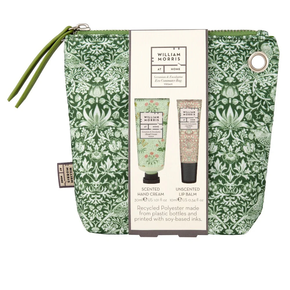 Strawberry Thief Eco Hand & Lip Commuter Kit