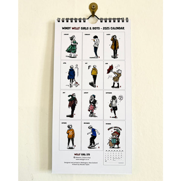 Windy Welly Girls & Boys 2025 Calendar