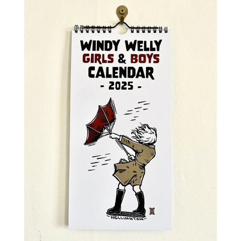 Windy Welly Girls & Boys 2025 Calendar