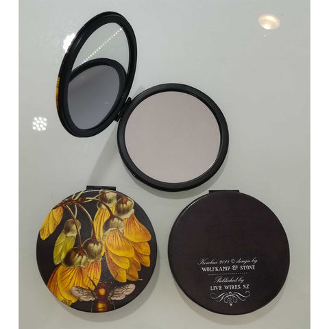 Kōwhai & Bee Cosmetic Mirror