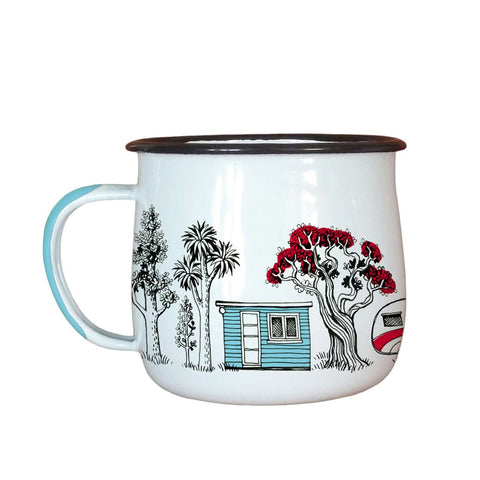Camping Enamel Mug