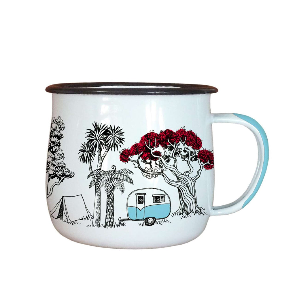 Camping Enamel Mug