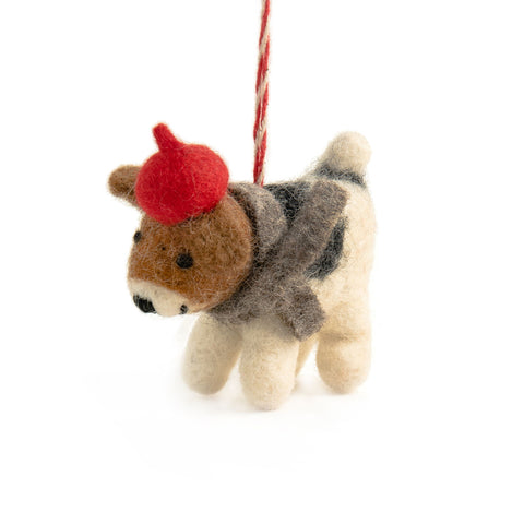 Delilah Dog Xmas Decoration
