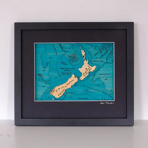 New Zealand 3D Hydrographic Chart