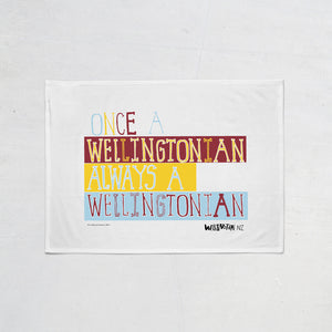 Wellington Book Wellingtonian Tea Towel