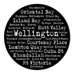 Restickable Wellington/South Coast Suburbs