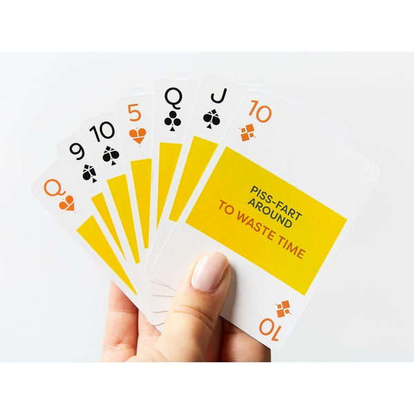Aussie Slang Lingo Playing Cards