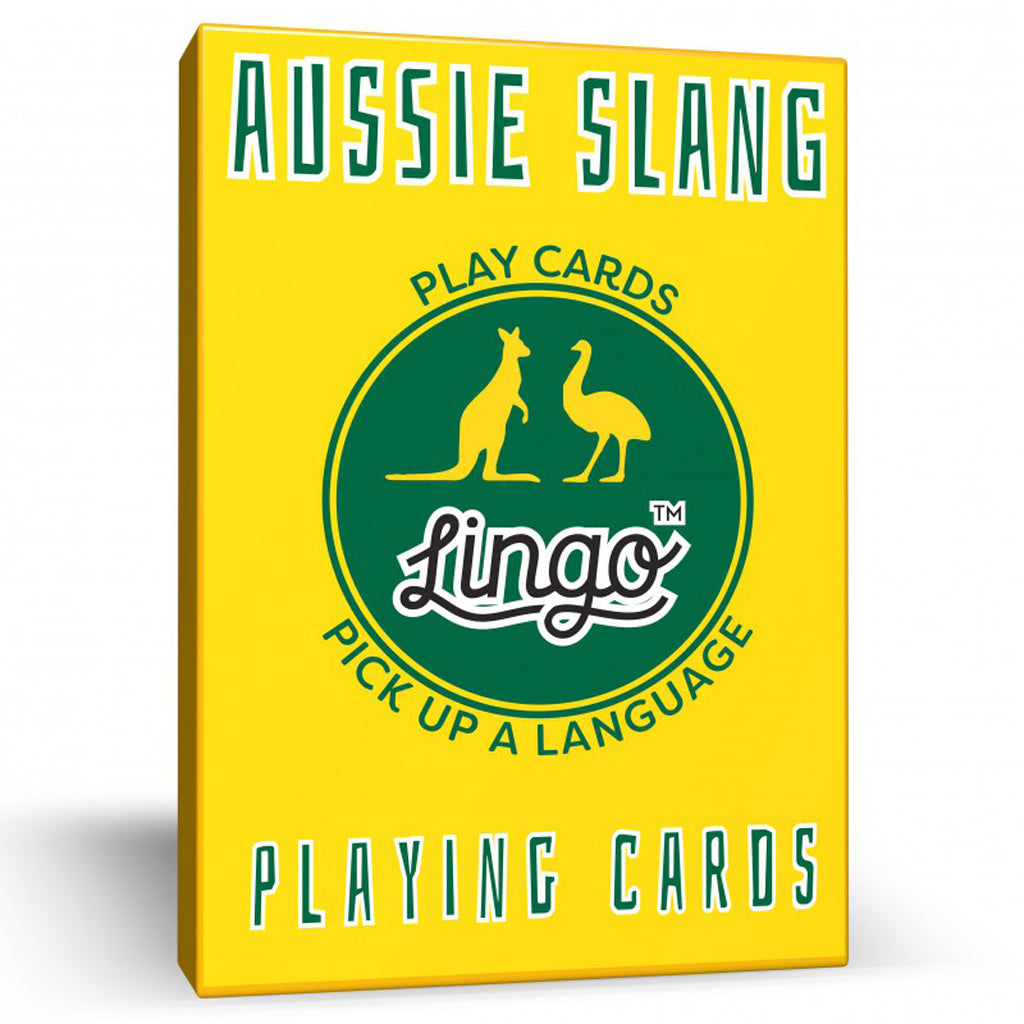 Aussie Slang Lingo Playing Cards