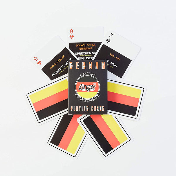 German Lingo Playing Cards