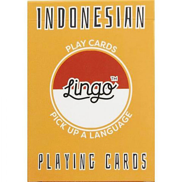 Indonesian Lingo Playing Cards