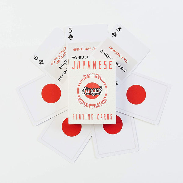 Japanese Lingo Playing Cards