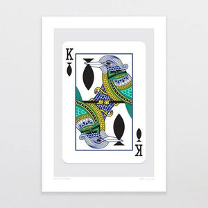 King of Fishers Print