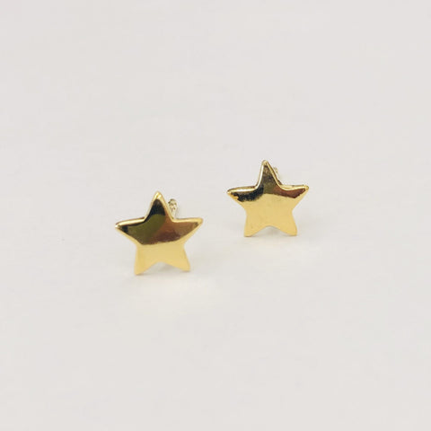 Gold Plated Star Studs s/s