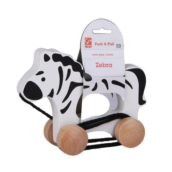 Zebra Push & Pull Toy