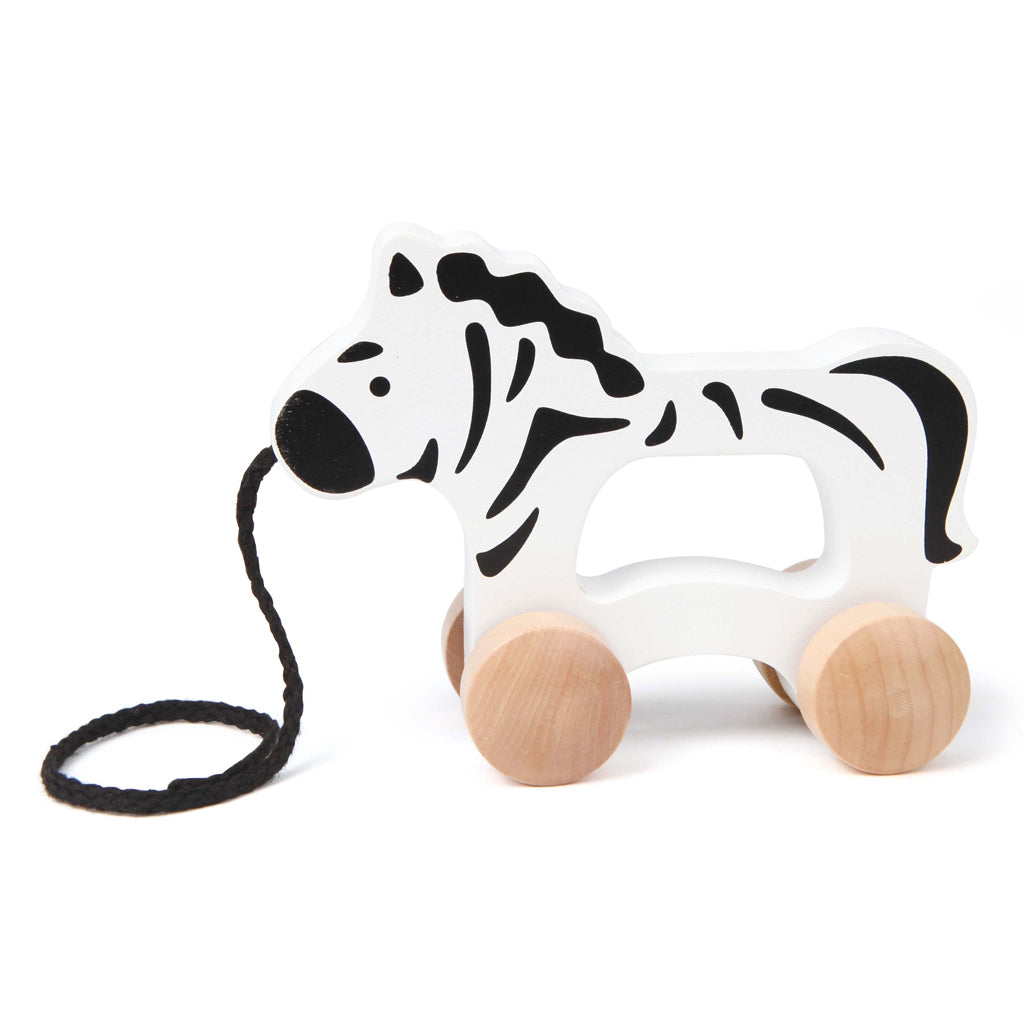 Zebra Push & Pull Toy