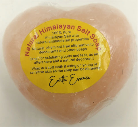 Himalayan Salt Heart Soap