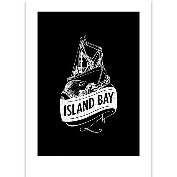 Island Bay Suburb Print