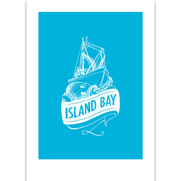 Island Bay Suburb Print