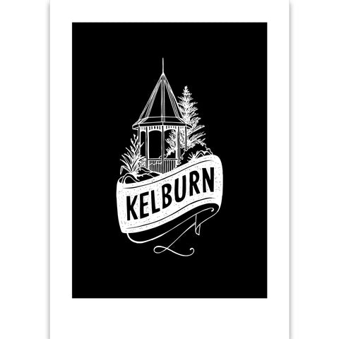 Kelburn Suburb Print