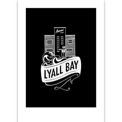 Lyall Bay Suburb Print