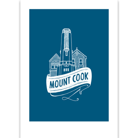 Mt Cook Suburb Print