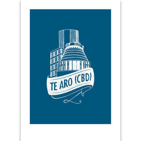 Te Aro (CBD) Suburb Print