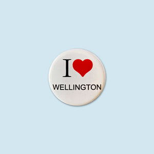 I {Heart} Wellington Badge