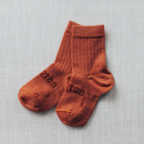 Lamington Baby & Toddler's Brick Crew Socks.